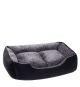 Petstuff Pelíšek pro psa, velikost S, 50 x 40 x 17 cm, černý