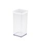 LOFT Dóza na potraviny, transparentní, plast, 1,5 l
