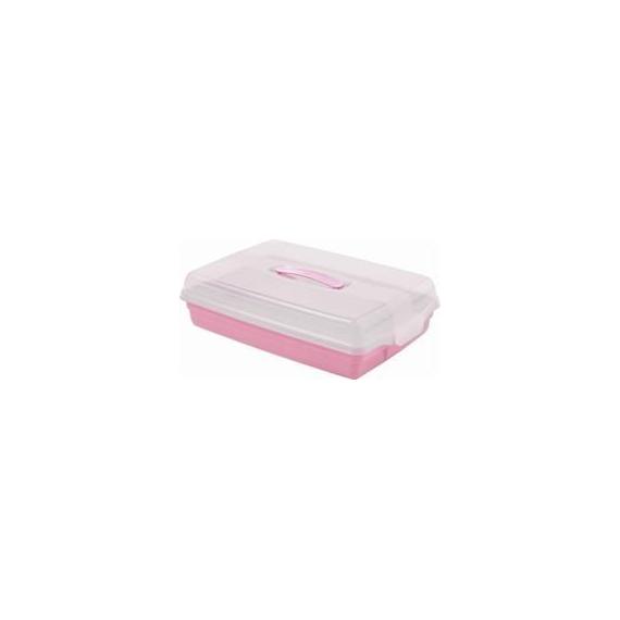 CURVER Přenosný box piknikový 45 x 11 x 30 cm, plast, růžový
