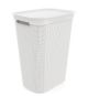 BRISEN Koš na prádlo, 50 L, plast, bílý