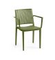 Zahradní křeslo BARS ARMCHAIR, olivová