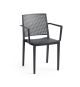 Křeslo GRID ARMCHAIR, 81 x 57 x 56 cm, antracit