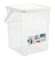 Plastový box na prací prášek, 5 kg, 9 l