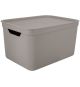 ROTHO Úložný box JIVE DECO 16 l, cappuccino