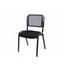 Stohovatelná kongresová židle, černá