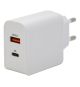 Zástrčka QUICK CHARGE 3.0 230V USB-A / USB-C 18W
