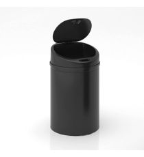 Bezdotykový odpadkový koš se senzorem, 60 l, černá