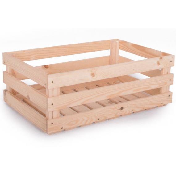 APPLE box dřevěný 59x39cm