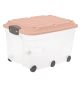 Úložný box ROLLER, 57 L, růžový