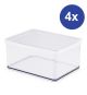 Krabička SET LOFT, 4 x 2, 25 L, bílá