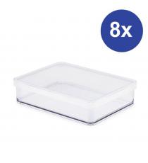 Krabička SET LOFT, 8 x 1 l, bílá