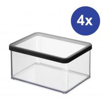 Krabička SET LOFT, 4 x 2, 25 l, bílá