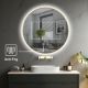 IREDA koupelnové zrcadlo s LED osvětlením, kulaté,  60 cm