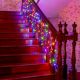 Vánoční LED osvětlení - 40 m, 400 LED, barevné, ovladač