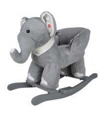 Infantastic Plyšový hrací houpací slon