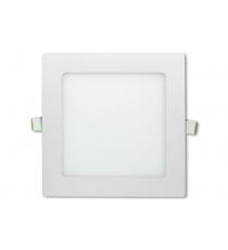 LED stropní panel čtvercový 12 W, studená bílá