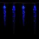 Vánoční dekorativní rampouchy - 40 LED, modré