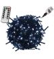 VOLTRONIC Vánoční řetěz 60 m, 600 LED, studeně bílý, ovladač