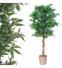Umělá rostlina strom - konopí - 150 cm