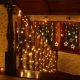 Vánoční LED osvětlení - 40 m, 400 LED, teple bílé, ovladač