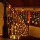Vánoční LED osvětlení - 60 m, 600 LED, teple bílé, ovladač