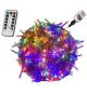 VOLTRONIC Vánoční řetěz 5 m, 50 LED, barevný, ovladač