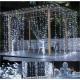 Vánoční světelný závěs - 3x6 m, 600 LED, studený bílý