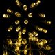 Vánoční LED osvětlení - 5 m, 50 LED, teple bílé, ovladač