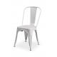 Bistro židle Paris inspirovaná TOLIX - bílá