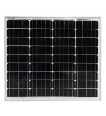 Fotovoltaický solární panel, 50 W, monokrystalický