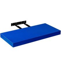Stilista nástěnná police Volato, 80 cm, modrá