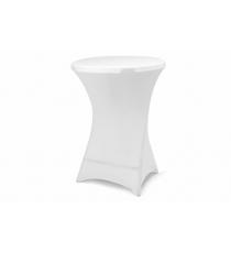 Potah pro vysoký stůl - elastický, bílá 80 x 80 x 110 cm