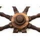 Dřevěné kormidlo Garth 80 cm - stylová rustikální dekorace