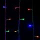 Vánoční LED osvětlení - 60 m, 600 LED, barevné, zelený kabel