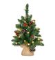 Vánoční stromek s osvětlením 45 x 26 cm, 20 LED
