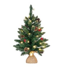 Vánoční stromek s osvětlením  60 cm, 30 LED