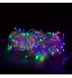 VOLTRONIC Vánoční řetěz 10 m, 100 LED, barevný, na baterie