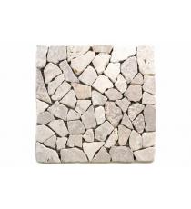 Mramorová mozaika Garth, bílá obklady, 1 m2