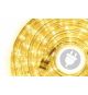 LED světelný kabel 240 diod, 10 m, žlutý
