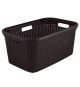 Koš na prádlo RATTAN STYLE 45 l hnědý CURVER