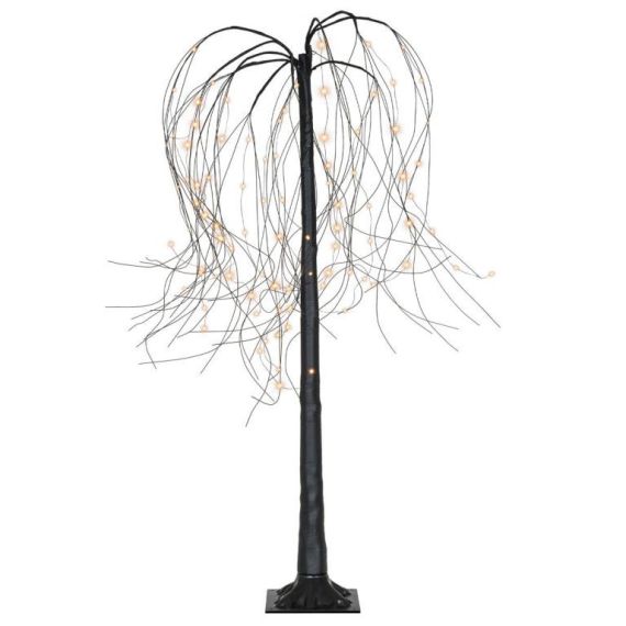 Vánoční dekorace - světelný strom - smuteční vrba, 150 cm, 96 LED