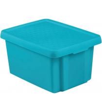 Úložný box s víkem 16L - modrý CURVER