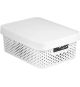 Úložný box INFINITY DOTS 11L - bílý