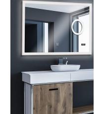 AQUAMARIN Koupelnové zrcadlo s LED osvětlením, 80 x 60 cm