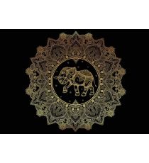 Polyesterová deka - mandala - Varianta 2