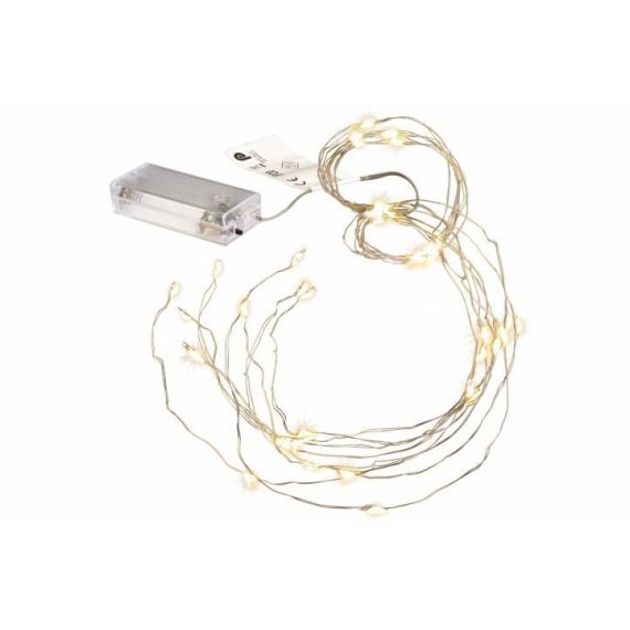 Sada světelný déšť 48 LED, teplá bílá 2 ks