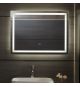 Aquamarin Koupelnové zrcadlo s LED osvětlením 28 W, 80x60cm