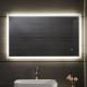 Aquamarin Koupelnové LED zrcadlo, 80 x 60 cm