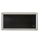 Aquamarin Koupelnové zrcadlo s LED osvětlením, 120 x 60 cm