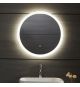 AQUAMARIN Koupelnové LED zrcadlo kulaté, 60 cm